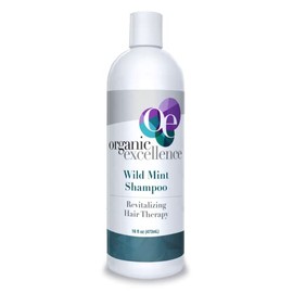 Organic Excellence Mint Shampoo, 16 Ounce