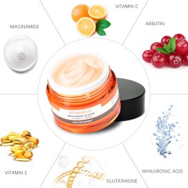 Neutriherbs Vitamin C Face Cream Day, Night Cream Face Moisturiser Moisturiser Moisturising Softener Smoothing Skin 1.7 oz