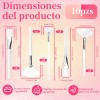 10 Pzs Brochas Mascarillas Faciales Serum Acido Spa Blanco
