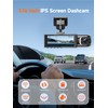 Dash Cam Front and Rear Inside, 3 Channel Dash Camera