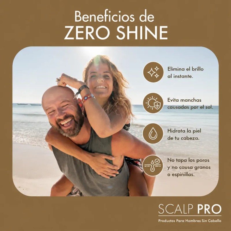 Zero Shine Spf Elimina El Brillo Y Protege Tu Cabeza