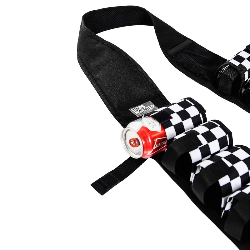 HOPS HOLSTER Ammo Pack 12 Can Beer Belt Vest (Racing