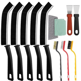 Yoirzit Pack of 11 gap cleaning brush, cleaning brush for joints, multifunctional gap cleaning brush, joints and gap cleaning brush for tile floors, windows, sinks, bathrooms, kitchens