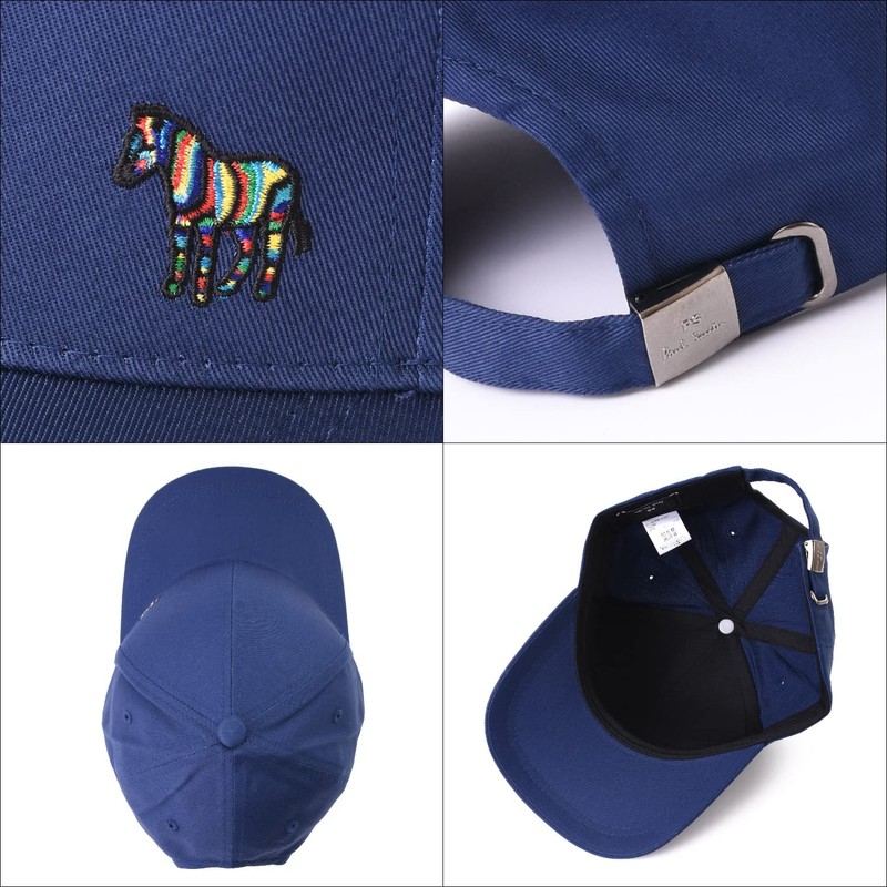 Paul Smith Zebra One-Point Baseball Cap, navy