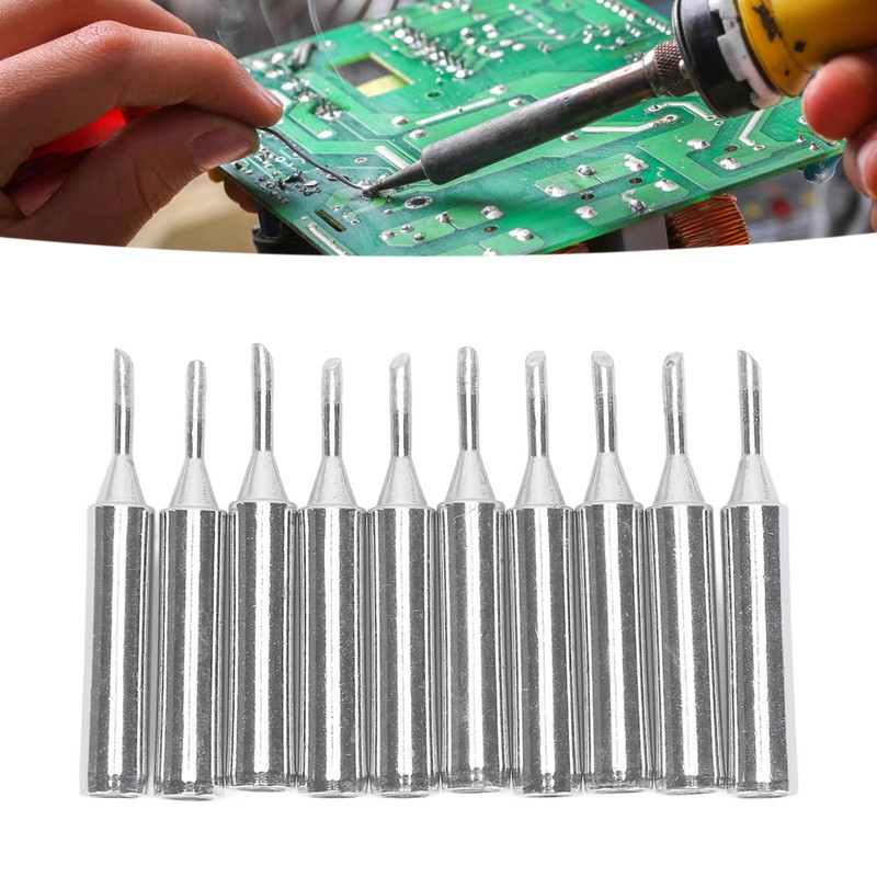 10PCS Set Solder Iron Welding Tips Accurate Multifunctional Thermal Solder