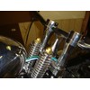 diycycleparts * POLISHED * DNA SPRINGER LOW BRASS TOP ACORN