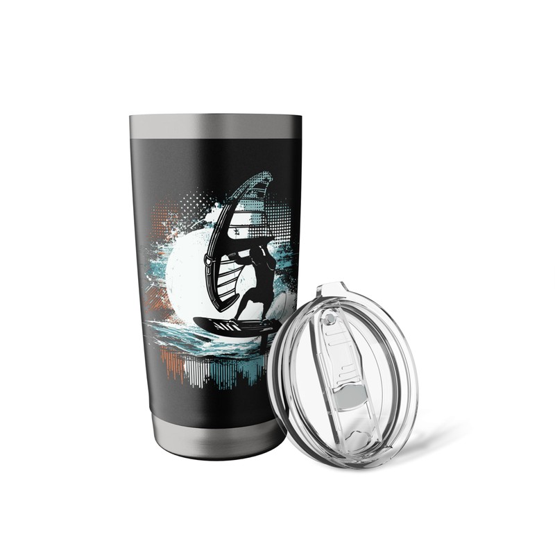 Wing Surf Wing Foil Wingsurfing Wingsurfer Stainless Steel Insulated Tumbler