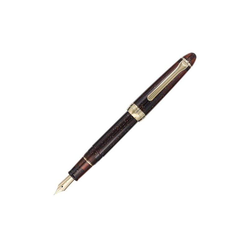 11-0657-203 Sailor Fountain Pen, Shikiori, Grass Play, Oak, Fine Point