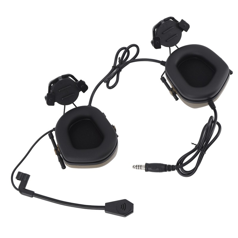 Shooting Headset Shooting Earmuffs Ear Hearing Protection Headphones Sound Amplification