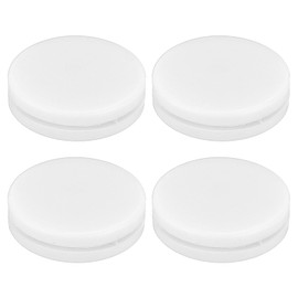 PATIKIL Tennis Vibration Dampener 0.94 Inch, 4 Pack Silicone Tennis Racket Shock Absorber Racket String Damping for Tennis Racquet, White