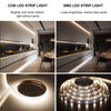 Pandery COB LED Strip Lights Cool White,24V Dimmable led Light