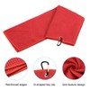 PATIKIL 20"x16" Tri-Fold Golf Towels, 3 Pack Waffle Pattern Towels