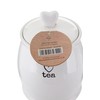 Premier Housewares Charm Tea Canister - White