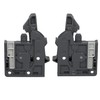 Pair of DTC Undermount Drawer Slide Plastic Front Locking Device,