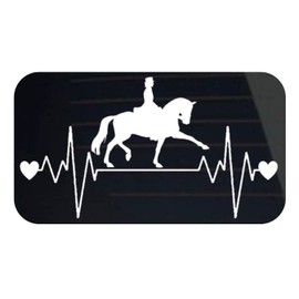 Dressage Sticker Lifeline TP 1322 vinyl 8" Decal warmblood horse