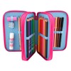Horses Dreams 8726 – 3 Pocket Pencil Case Multi-Coloured