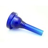 KELLY-6-1/2AL - Small-shank Trombone/Baritone Lexan-Mouthpiece - Crystal-Blue