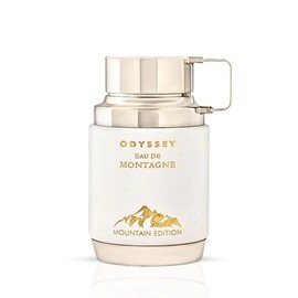 Odyssey Eau de Montagne Mountain Edition Eau de Parfum Spray 100ml (3.4 oz) by Armaf | Wrapped in Clouds of Almond & Sandalwood