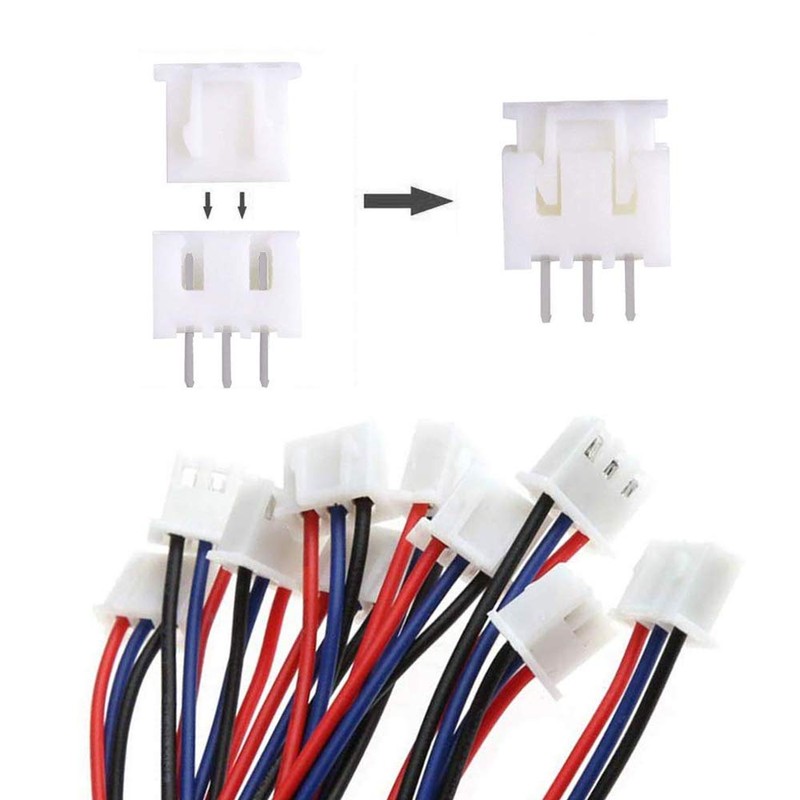 YIXISI 460 PCS 2.54mm JST-XH 2/3 / 4/5 / 6