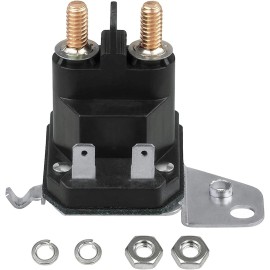 Unbranded Starter Solenoid Relay Compatible with Cub Cadet XT1 XT2 ZT1 RZT – 12 Volt