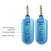 double W3 Portable UHF Wireless Guitar Transmitter and Receiver Set