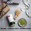 ORIGEENS BAMBOO MATCHA WHISK with 100 PRONGS - Traditional Chasen