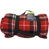 Car Soft Fleece Travel Blanket, Travel Rug Camping Quilt 180x120