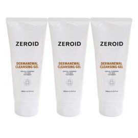 Zeroid Derma Manual Cleansing Gel 200ml 3 Pieces / Circle / 제로이드 더마뉴얼 클렌징 젤 200ml 3개  써클