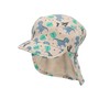 Sterntaler Boys' Peaked Cap with Neck Protection Desert Dinosaur Sun