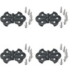 ZCZQC 4PCS Metal Butterfly Hinge Hinge Garden Door Hinge Heavy
