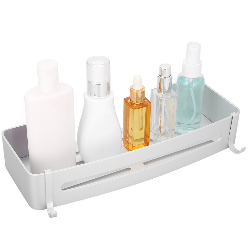 Wall Storage Rack Aluminum Corner Shower Caddies Wall Mounted Bathroom
