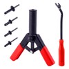 Swpeet 41Pcs Poly Rivet Gun Set with 1Pcs Rivet Removal