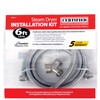 Certified Appliance Accessories STMKIT3 Braided Stainless Steel Steam Dryer Installation