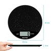 Salter 1009 BKDR Digital Kitchen Scale – Round Marble Food