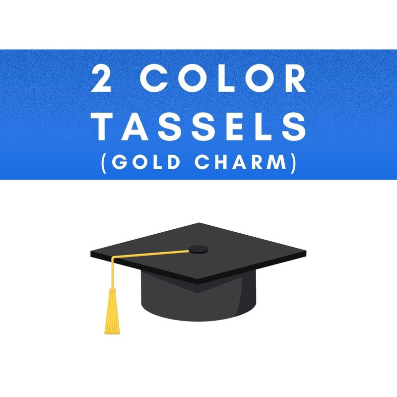 Class Act Graduation Graduation Tassel - Gold Charm - 2
