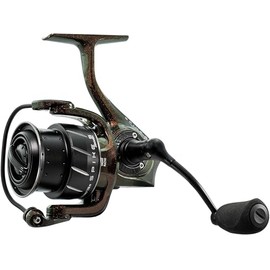 Abu Garcia Spinning Reel, Spike S Spinning Reels, Predator Fishing, Freshwater Angler, Bass, Pike, Walleye, Black, 5.2:1 Ratio, Robust & Lightweight, 7+1 Bearings, 2500S