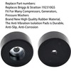 8Pc 192310GS Anti Vibration Rubber Feet for Air Compressors, Generators