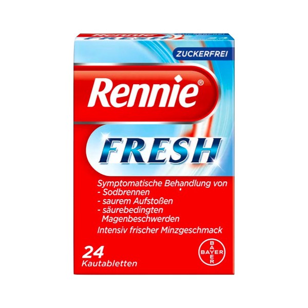 Rennie Fresh 24 tablets