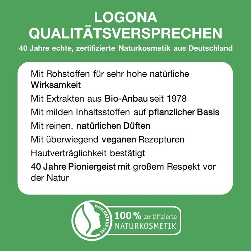 LOGONA Naturkosmetik Klärendes Tag & Nacht Feuchtigkeitsfluid, Verfeinert & beruhigt