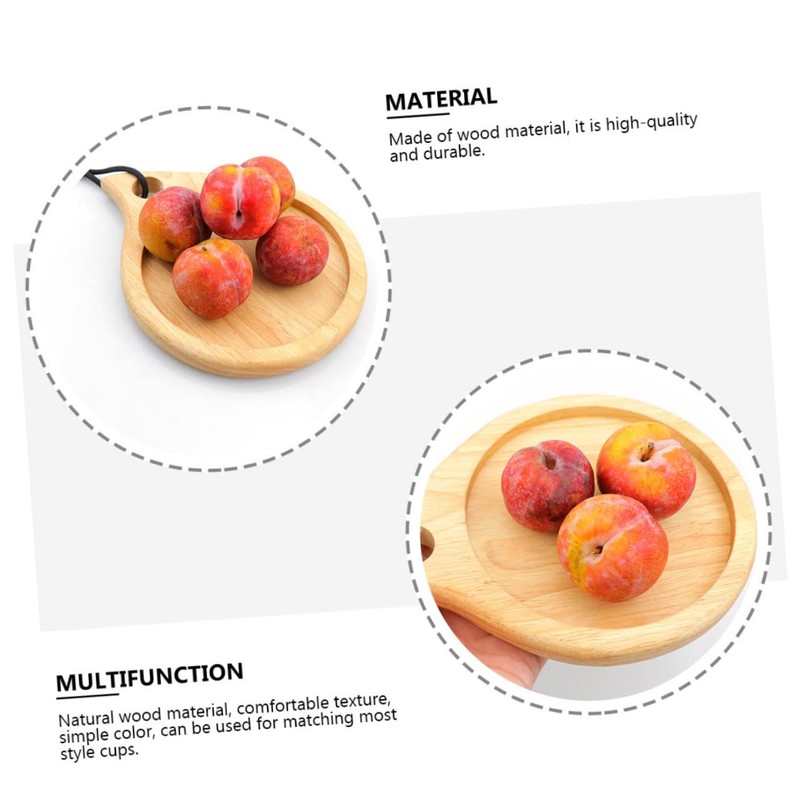 Mikinona Cutting Board Pot Holder Insulation Pad Kitchen Gadget Wooden
