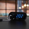 Jensen JCR-298 JCR-298 AM/FM Dual-Alarm Digital Clock Radio with Bluetooth