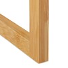 Relaxdays Bamboo Cabinet Insert, H x W x D: 14