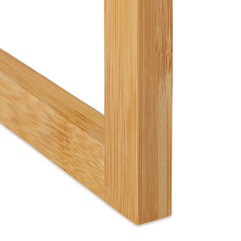 Relaxdays Bamboo Cabinet Insert, H x W x D: 14