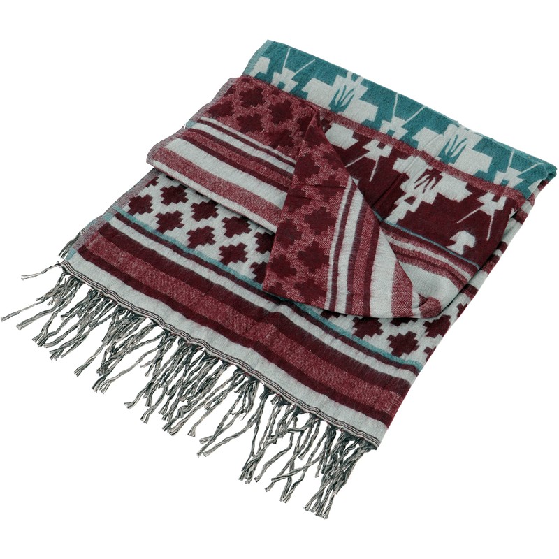 GURU SHOP Soft Pashmina Scarf / Stole with Paisley Pattern,
