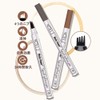Eyebrow Tint Eyebrow Pencil, Popular, 4 Heads, Eyebrow Tint, Brush,