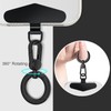 TENOC Metal Phone Tether, Universal Cellphone Lanyard Pad with 360