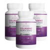 Pack Colágeno Hidrolizado Cápsulas Vitaminas Biotina Fortalece Articulaciones Cabello Uñas