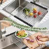 GAViA Roll Up Dish Drying Rack Over The Sink Drying