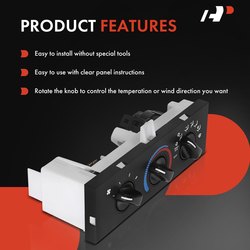 A-Premium A/C Heater Climate Control Panel Module Compatible with Dodge