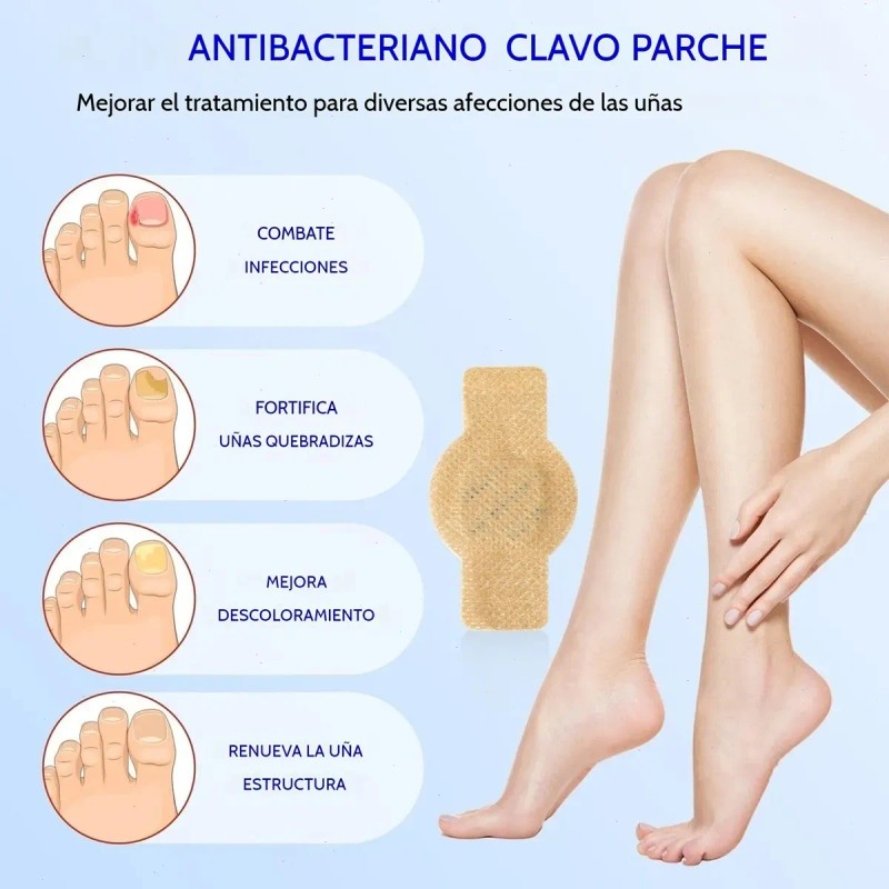 Lc Parches Para Uñas Fúngicos 21pcs/caja De Parches Para